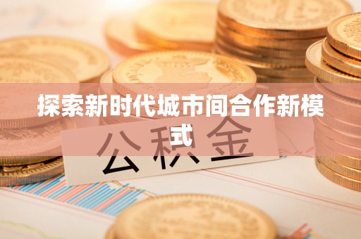盈江探索新时代城市间合作新模式