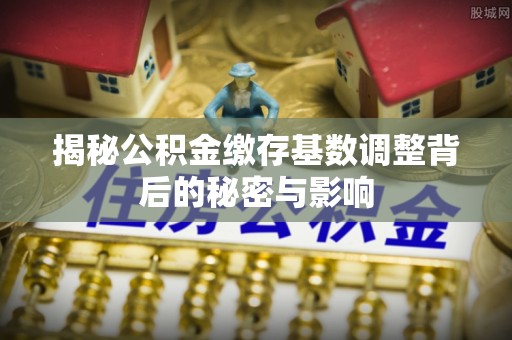 盈江揭秘公积金缴存基数调整背后的秘密与影响