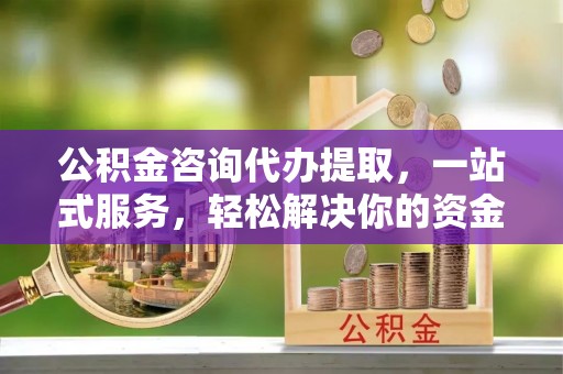 盈江公积金咨询代办提取，一站式服务，轻松解决你的资金难题
