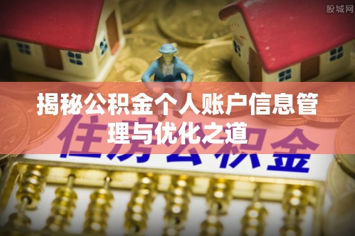 盈江揭秘公积金个人账户信息管理与优化之道