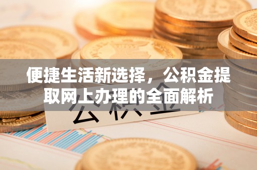 盈江便捷生活新选择，公积金提取网上办理的全面解析