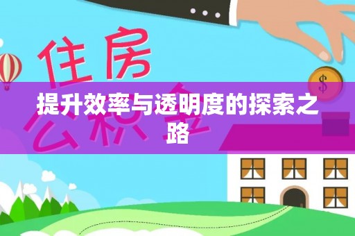 盈江提升效率与透明度的探索之路
