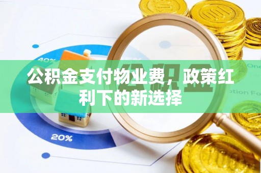 盈江公积金支付物业费，政策红利下的新选择