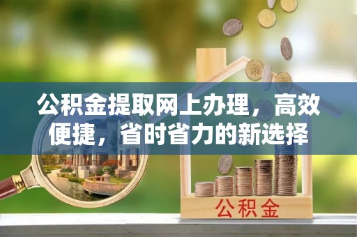 盈江公积金提取网上办理，高效便捷，省时省力的新选择