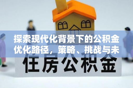 盈江探索现代化背景下的公积金优化路径，策略、挑战与未来展望