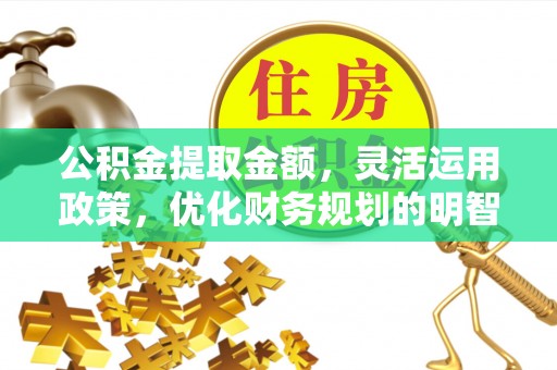 盈江公积金提取金额，灵活运用政策，优化财务规划的明智选择