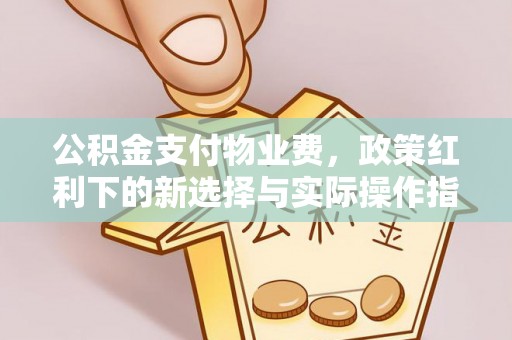 盈江公积金支付物业费，政策红利下的新选择与实际操作指南