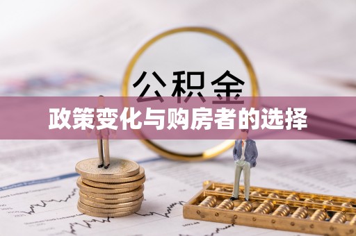 盈江政策变化与购房者的选择