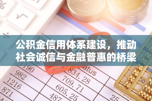 盈江公积金信用体系建设，推动社会诚信与金融普惠的桥梁