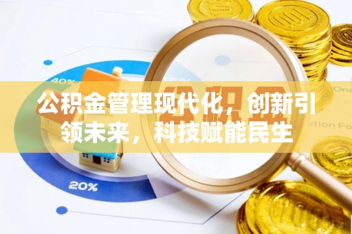 盈江公积金管理现代化，创新引领未来，科技赋能民生