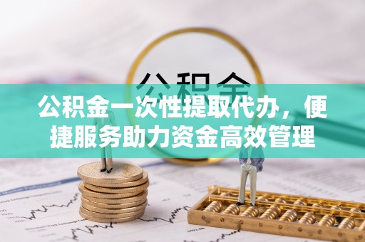 盈江公积金一次性提取代办，便捷服务助力资金高效管理