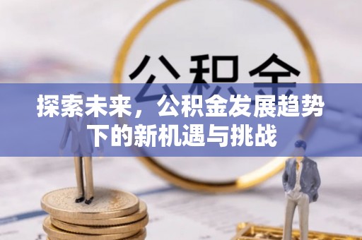 盈江探索未来，公积金发展趋势下的新机遇与挑战