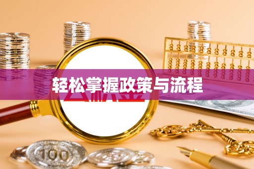盈江轻松掌握政策与流程