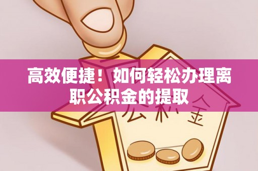 盈江高效便捷！如何轻松办理离职公积金的提取