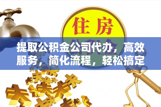盈江提取公积金公司代办，高效服务，简化流程，轻松搞定资金难题