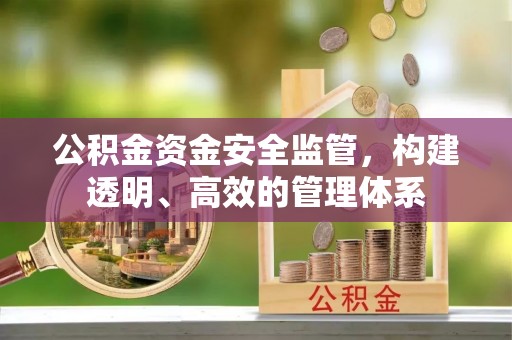 盈江公积金资金安全监管，构建透明、高效的管理体系