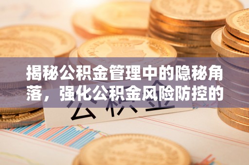 盈江揭秘公积金管理中的隐秘角落，强化公积金风险防控的必要性与路径