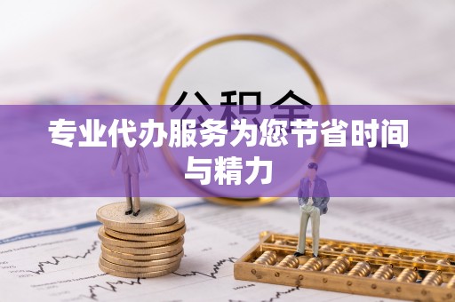 盈江专业代办服务为您节省时间与精力