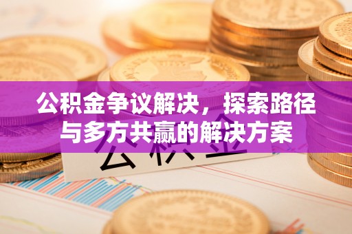 盈江公积金争议解决，探索路径与多方共赢的解决方案
