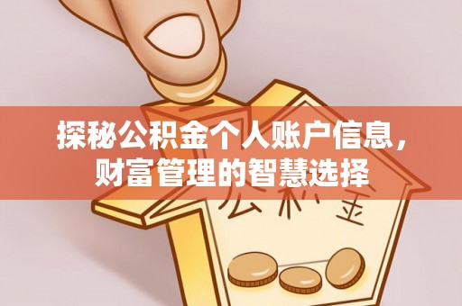 盈江探秘公积金个人账户信息，财富管理的智慧选择