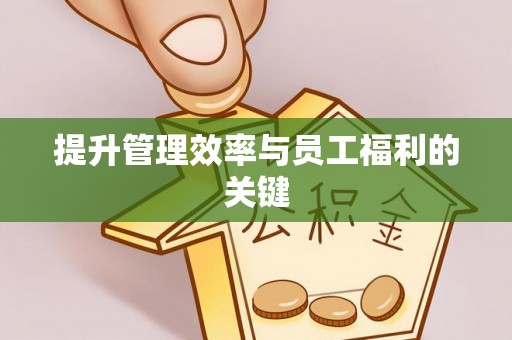盈江提升管理效率与员工福利的关键