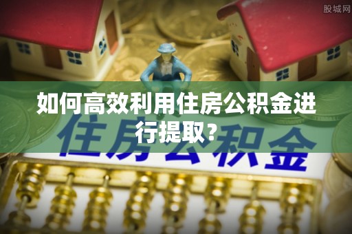 盈江如何高效利用住房公积金进行提取？